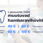 Tervisekassa hambaravihüvitis 2024