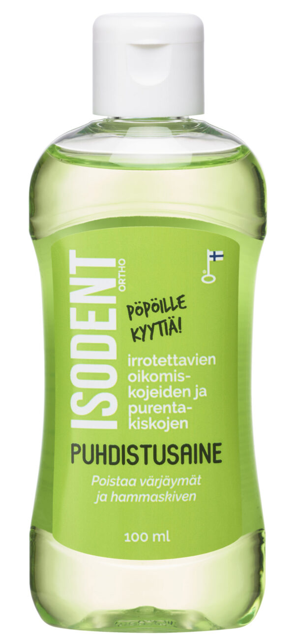 6420043960040 ISODENT ORTHO PUHASTUSVEDELIK ORTODONTILISTELE APARAATIDELE JA HAMBAKAPEDELE 100 ML