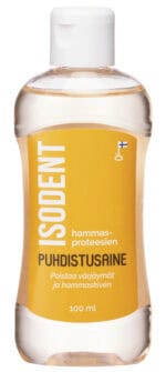 isodent hambaproteeside puhastusvedelik 100ml