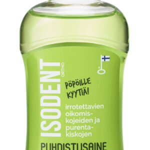 6430043960025 ISODENT ORTHO PUHASTUSVEDELIK ORTODONTILISTELE APARAATIDELE JA HAMBAKAPEDELE 250 ML
