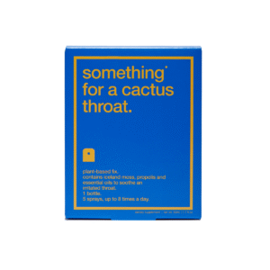 something for a cactus throat biocol labs